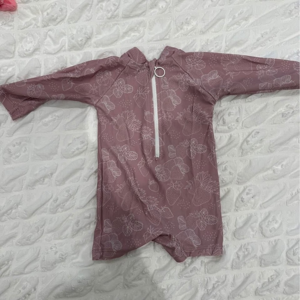 Current Tyed Pink Floral Swimsuit